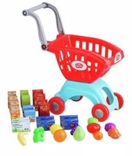 50cm Chad Valley Red Blue Shopping Trolley Kids Girls BIRTHDAY Gift 30 Accessory