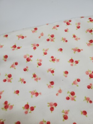 Bonnie & Camille Fabric Ruby Moda Flannel Retro Floral Sew Quilt OOP FAT QUARTER