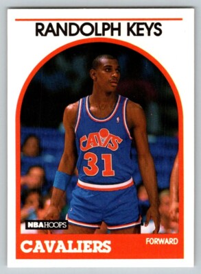 1989-90 HOOPS RANDOLPH KEYS RC CLEVELAND CAVALIERS #181 | eBay