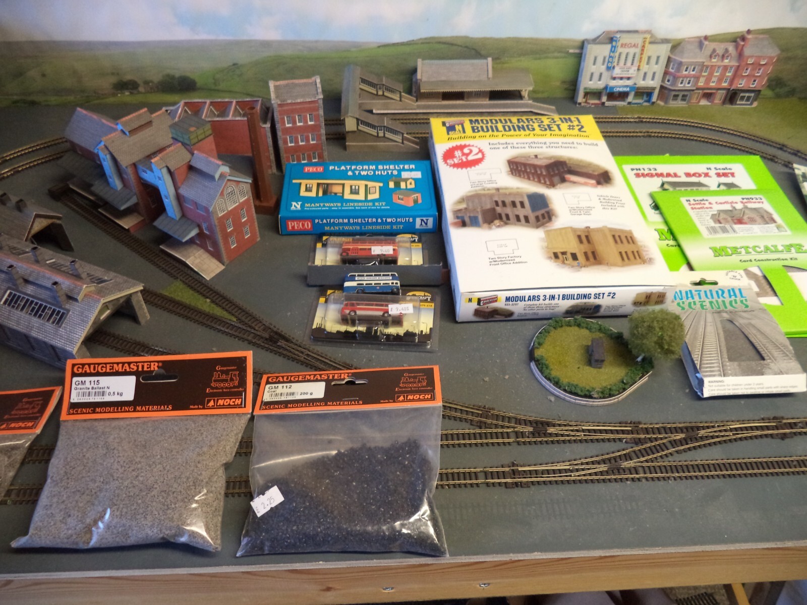 N gauge model railway board eBay