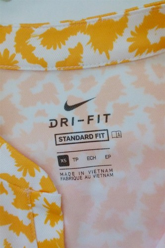 NEW Nike Dri-Fit Victory Sleeveless Golf Polo Women XS Laser Orange Laser Red - Picture 7 of 8