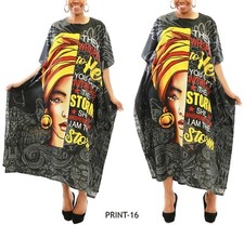 Kaftan Dress Caftan Beach Cover Boho Gown Hippie Beach Women African Plus Size