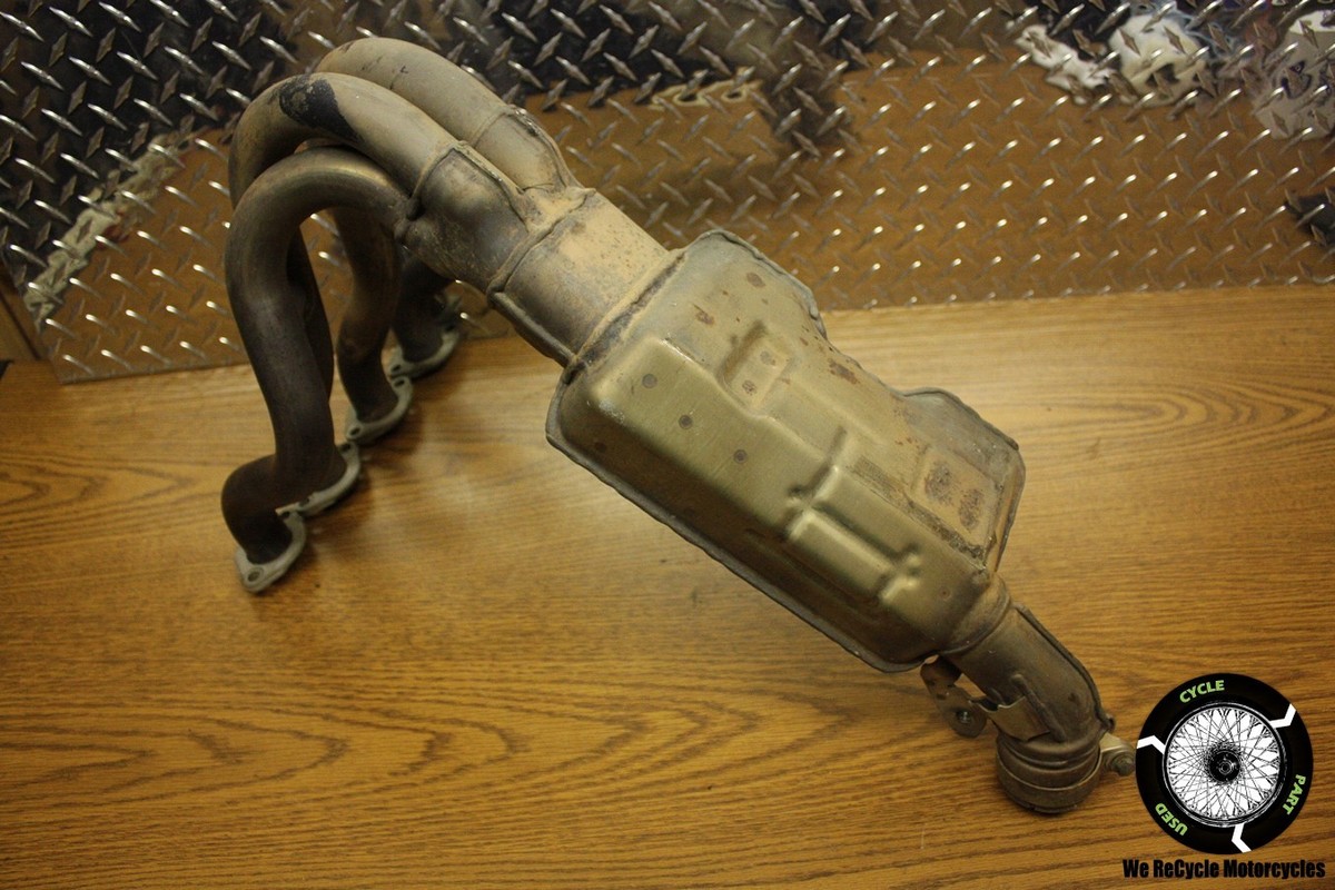 08 KAWASAKI ZX 600 P NINJA HEADERS EXHAUST MUFFLER SILENCER OEM