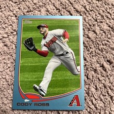2013 Topps Series 2 Walmart  Blue Border #490 Cody Ross Arizona Diamondbacks
