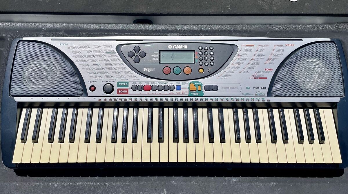 YAMAHA PSR240 61-Note Touch-Sensitive Portable Electronic YAMAHA PSR240 61-Note Touch-Sensitive Portable Electronic