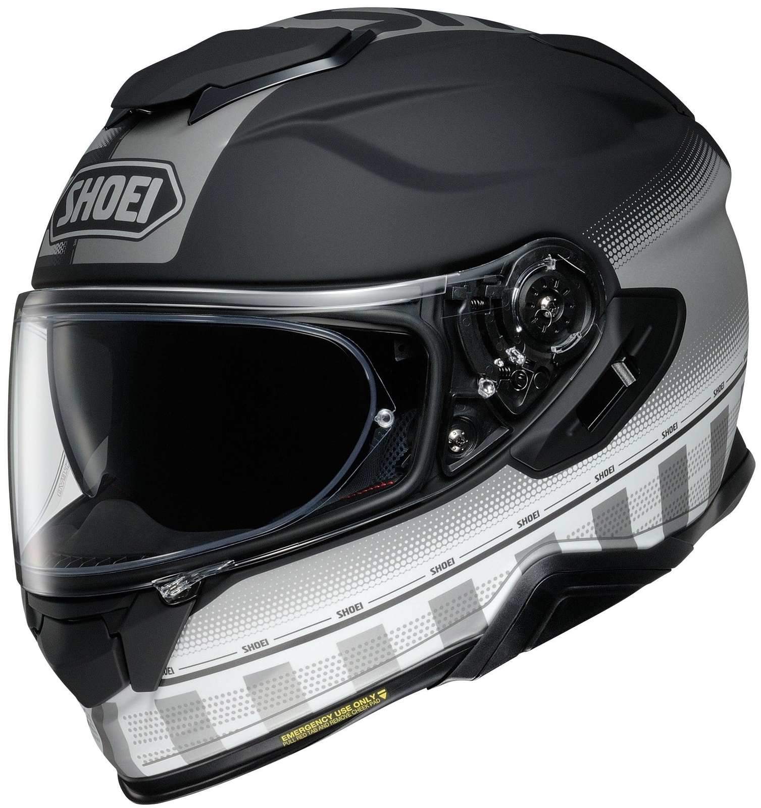 Shoei GT-Air II Tesseract Helmet - Matte TC-5 Gray/White/Black