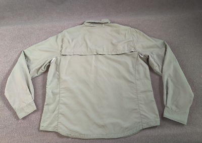 Chemise Boutonnée Gander Mountain - Femme, Manches Longues, Taille 1X, Beige Pêche