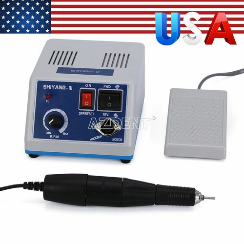 Dental Lab Electric Micromotor Polishing Unit+Motor Handpiece Polishers Kit - Picture 14 of 42
