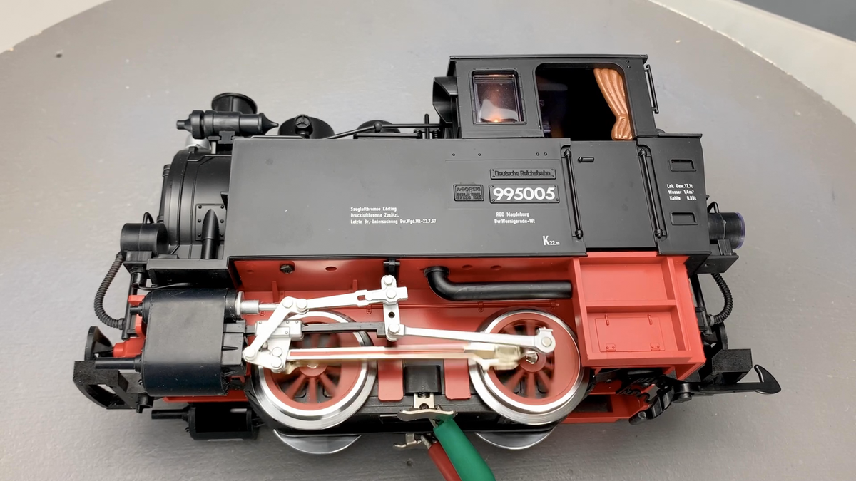 G Scale LGB 20761-1 Digital BR 99 0-4-0T Steam Locomotive G Scale LGB 20761-1 Digital BR 99 0-4-0T Steam Locomotive