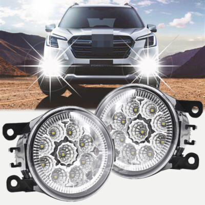 2pcs LED Fog Lights Front Bumper Lamp Fit Subaru	Ascent/Crosstrek/Forester 2022