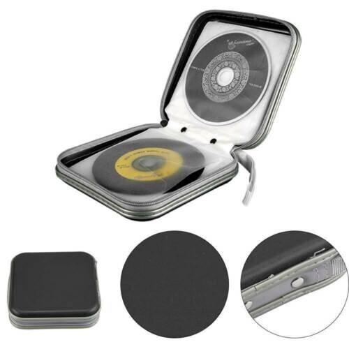 40 CD DVD Carry Case Disc Storage Holder CD Sleeve Wallet CD DVD ...
