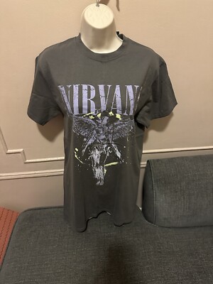 【boohoo】 NIRVANA ラインセンス Tシャツ & ショート Nirvana in utero boohoo Oversized Women's T-shirt New Small