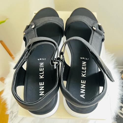 ANNE KLEIN Goldie Sport Sneaker Sandal, Comfort Cushioned, Black, Size 11, NWT - Picture 13 of 16