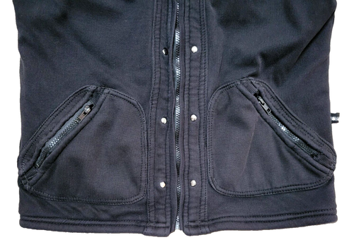 Walla Enterprises Rave Jacket for Men Med Rock the Playa Rivets & Metals Black - Picture 2 of 10