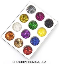 12 COLORS DIAMOND SHAPE NAIL ART DECORATION DESIGN