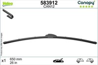 Valeo 583912 Wischblatt FüR Land Rover Lexus Mazda MERCEDES-BENZ Mitsubishi