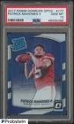 2017 Donruss Optic #177 Patrick Mahomes II Chiefs RC Rookie PSA 10 GEM MINT