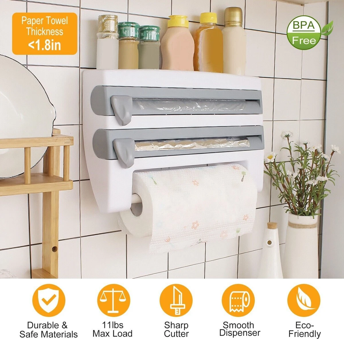 Kitchen foil holder deals