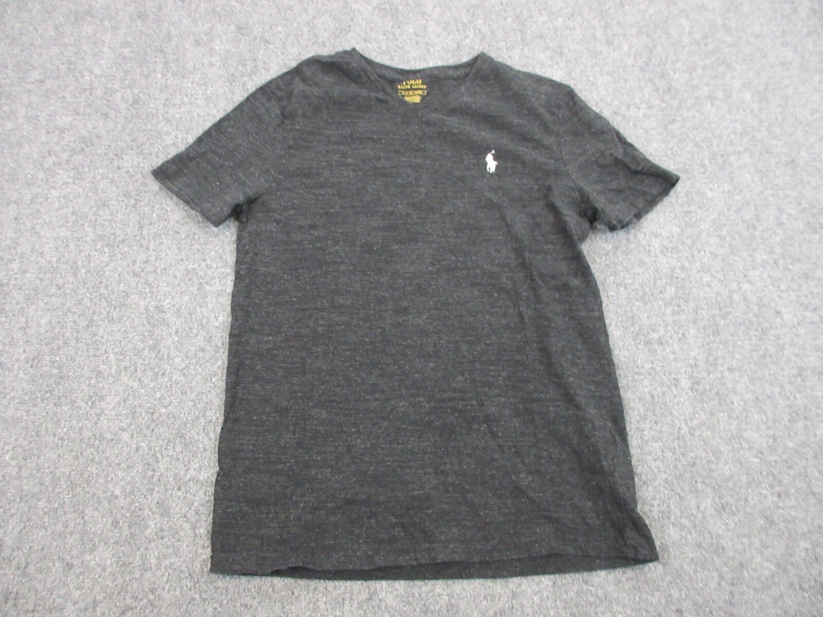 Polo Ralph Lauren Camicia Uomo Adulto Small Nero Pony Collo V Casual Comfort