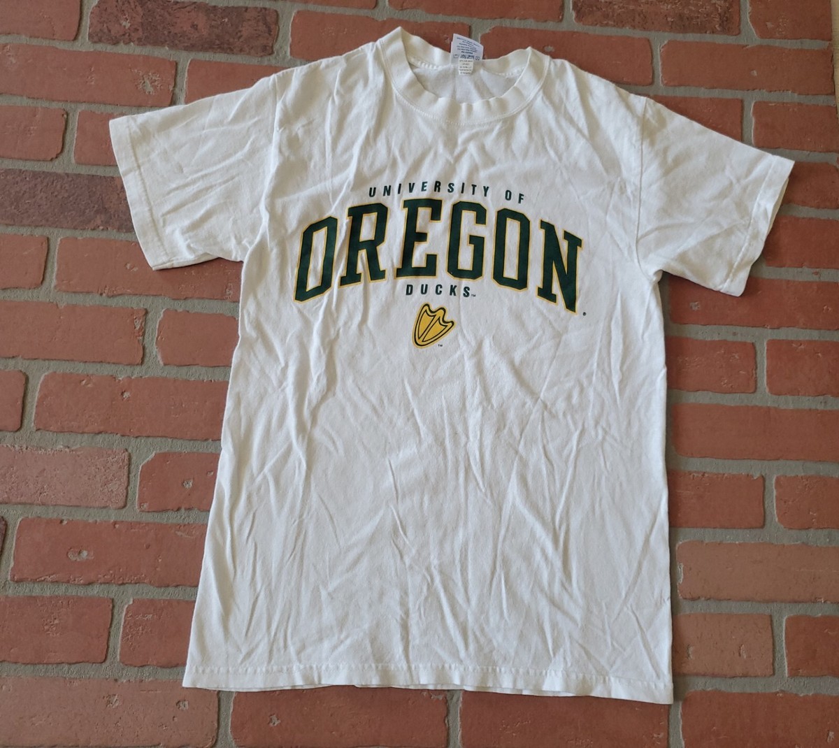 Vintage Oregon Ducks Campus T-Shirt Size Small