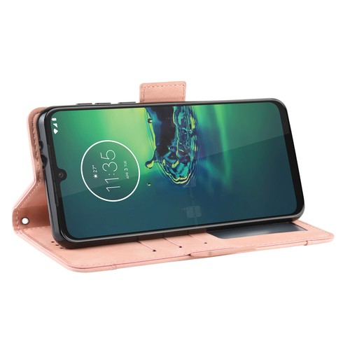 Card Slots Wallet Leather Stand Phone Case For Motorola Moto One Vision G8 Plus - Picture 33 of 45