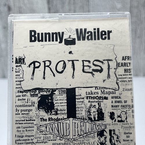 Bunny Wailer Protest Cassette Reggae - Picture 19 of 24
