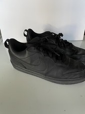 Nike Youth Court Borough Bq5448-001 Black Sneakers Youth Size 7Y
