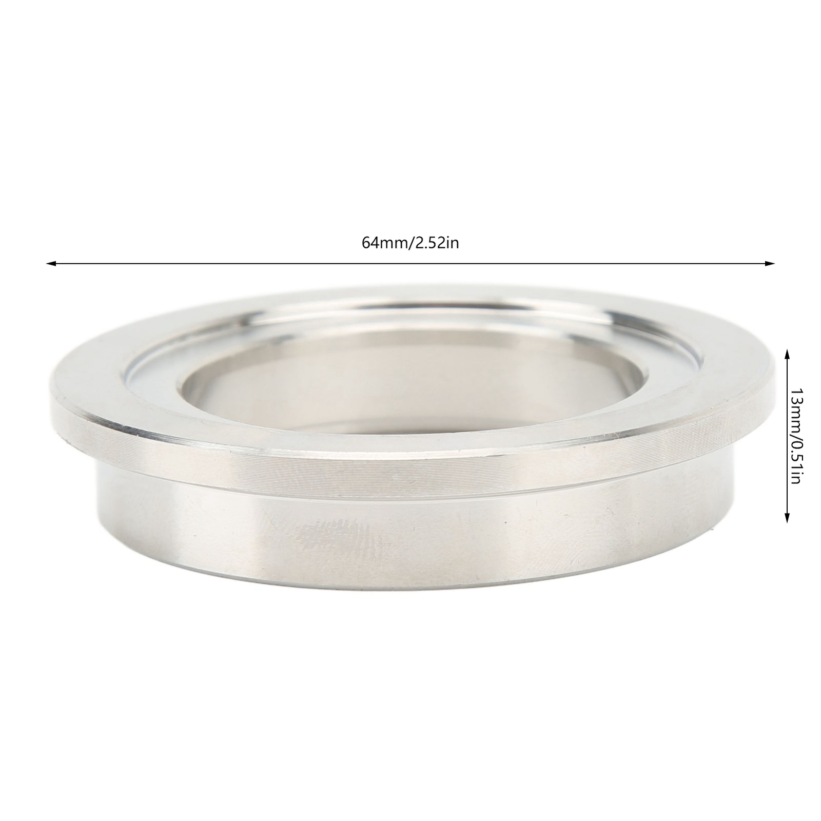 New 44mm Wastegate Inlet Flange 304 Stainless Steel Weld V Band Flange