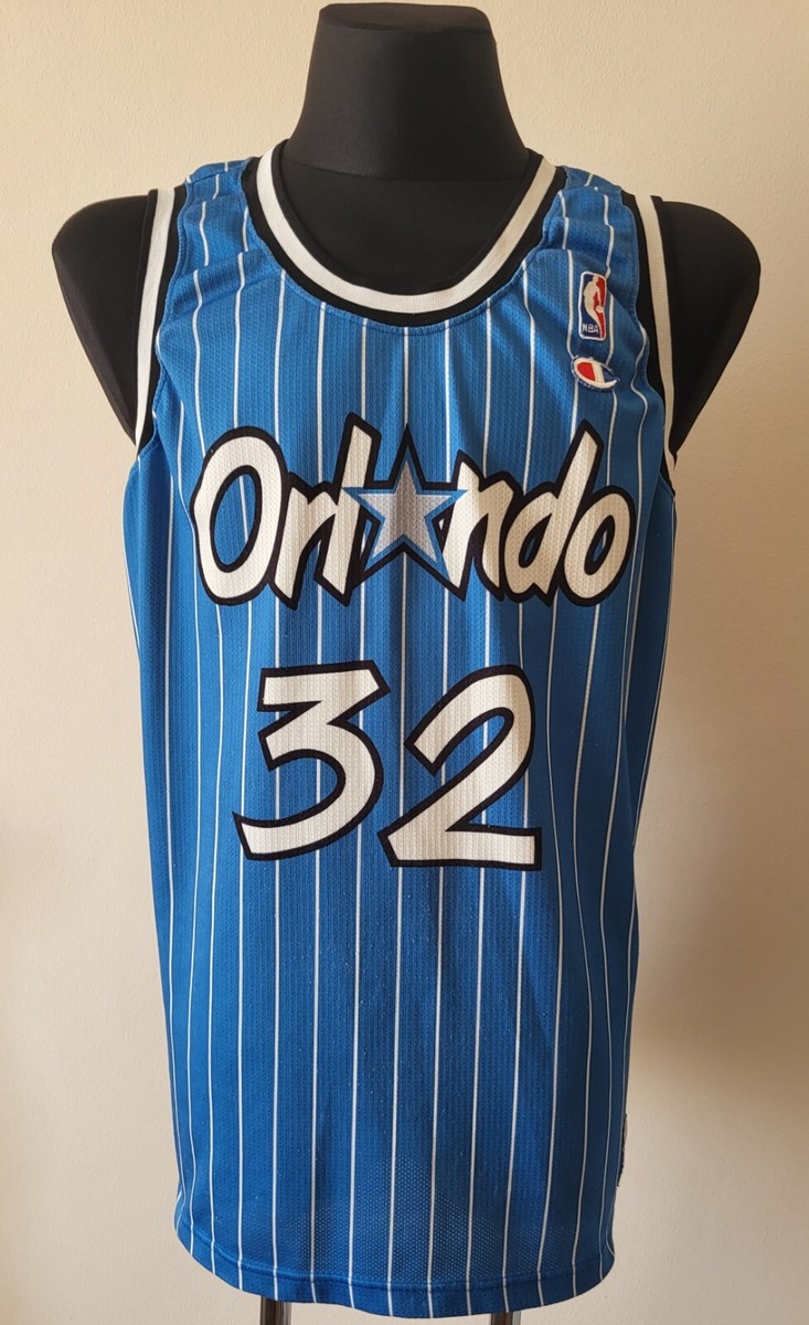 NBA Vintage Orlando Magic 90s Champion Basketball Jersey #32 Shaq
