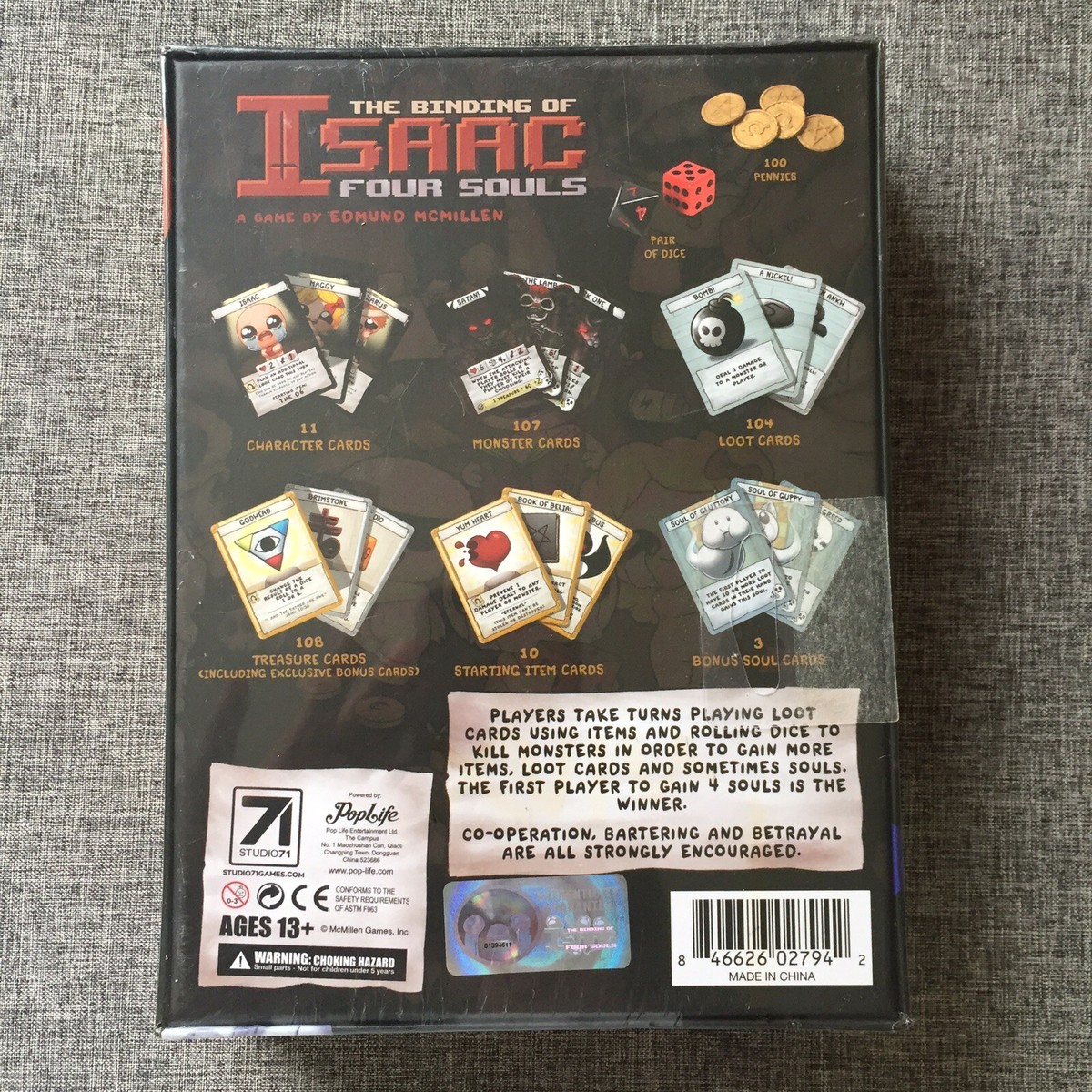 binding of isaac card game review The Binding Of Isaac: Four Souls Card Game: Ultimate Collection – Asmodee  USA