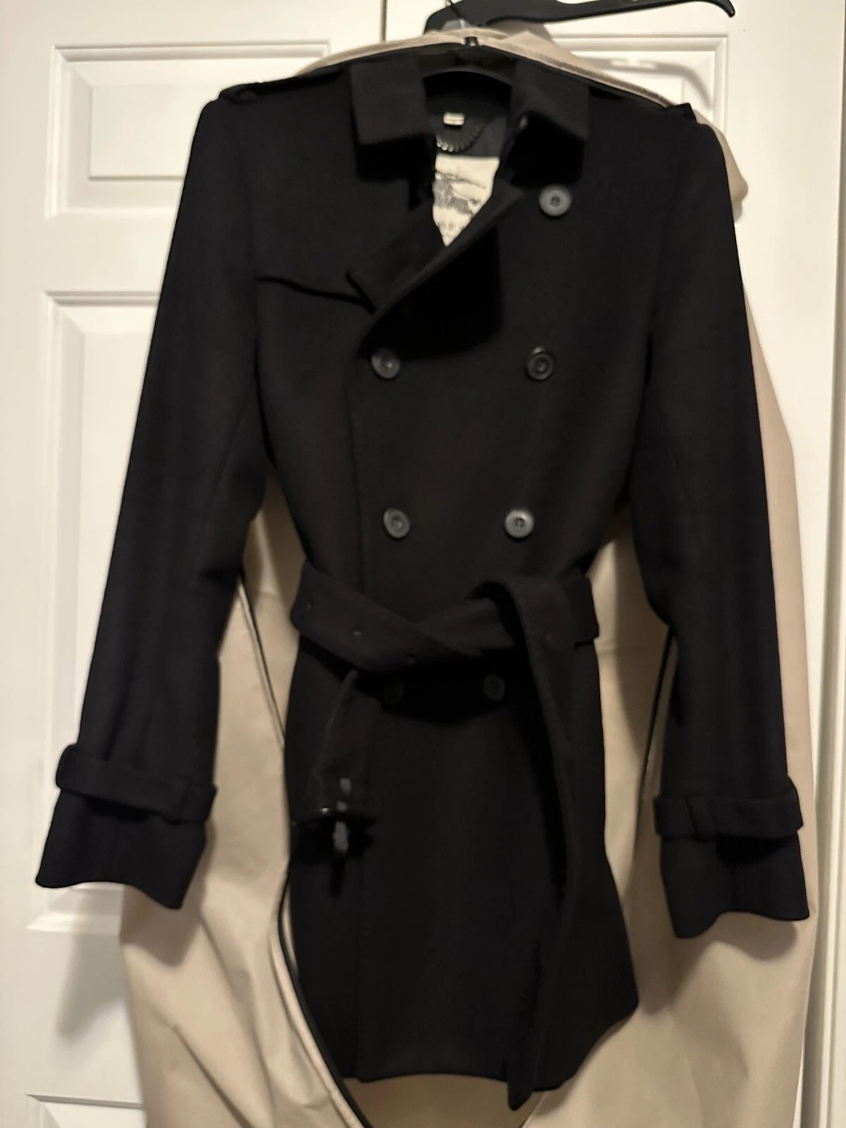 Cappotto in lana Burberry cashmere 48