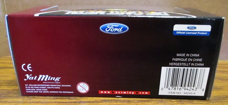 Ford 1948 Woody Car 1:43 Toy Collector Ed Yat Ming White Station Wagon Utility - Image 3 of 4