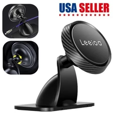 360° Rotation Magnetic Phone Holder Foldable Car Mount Stand Dashboard Universal