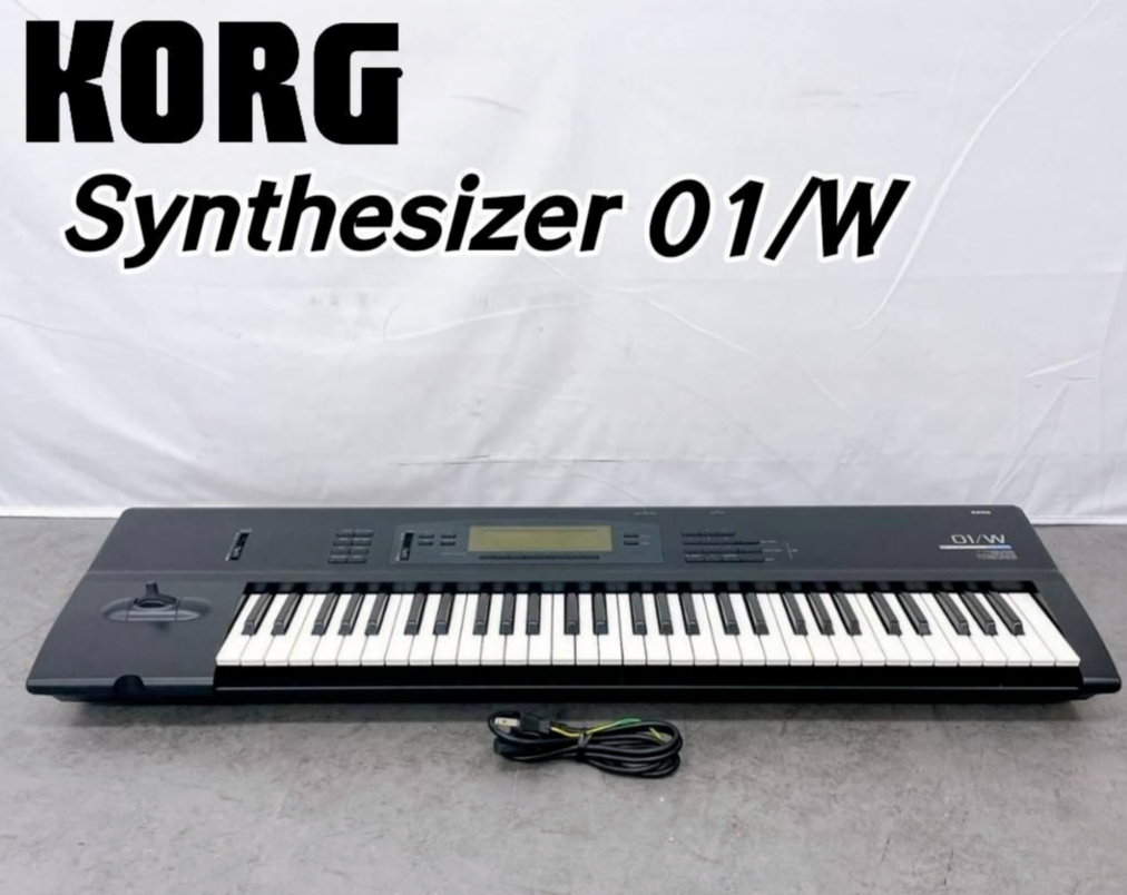 Korg 01/W 61-Key Music Workstation Keyboard Synthesizer