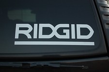 Ridgid Sticker Vinyl Decal Tool Box Truck Car...