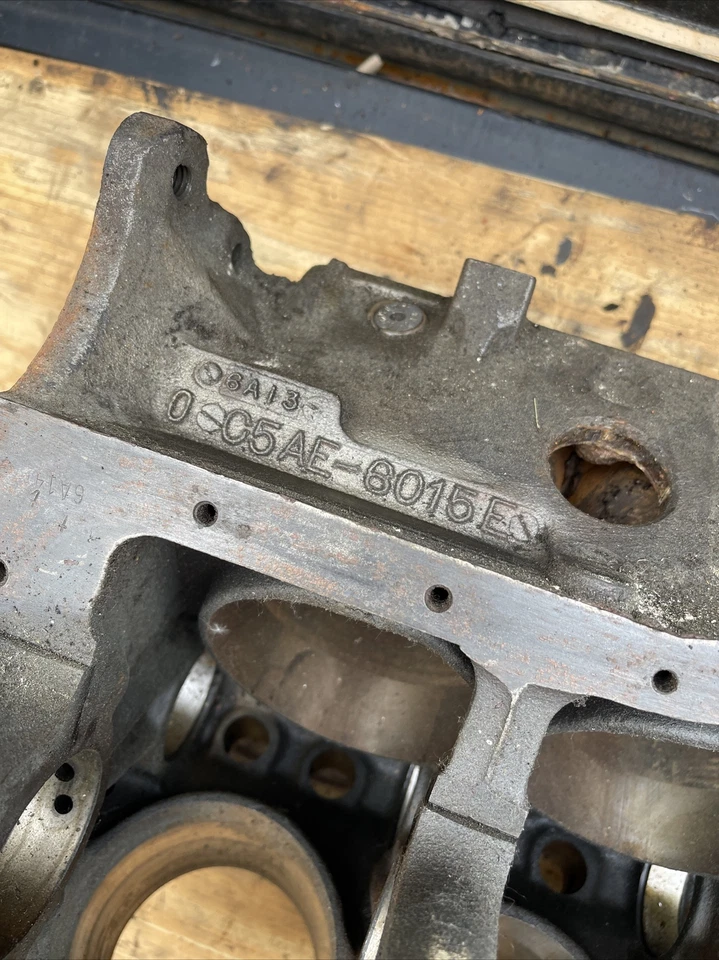 原始设备制造商 1965 289 福特裸机缸体 060 Over Bore C5AE-6015E 6A13 野马猎鹰 — 第 2/4 张图片