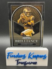 COOPER KUPP ~ 2022 PANINI PRIZM FOOTBALL ~BRILLIANCE~ BASE B-11~RAMS  cc