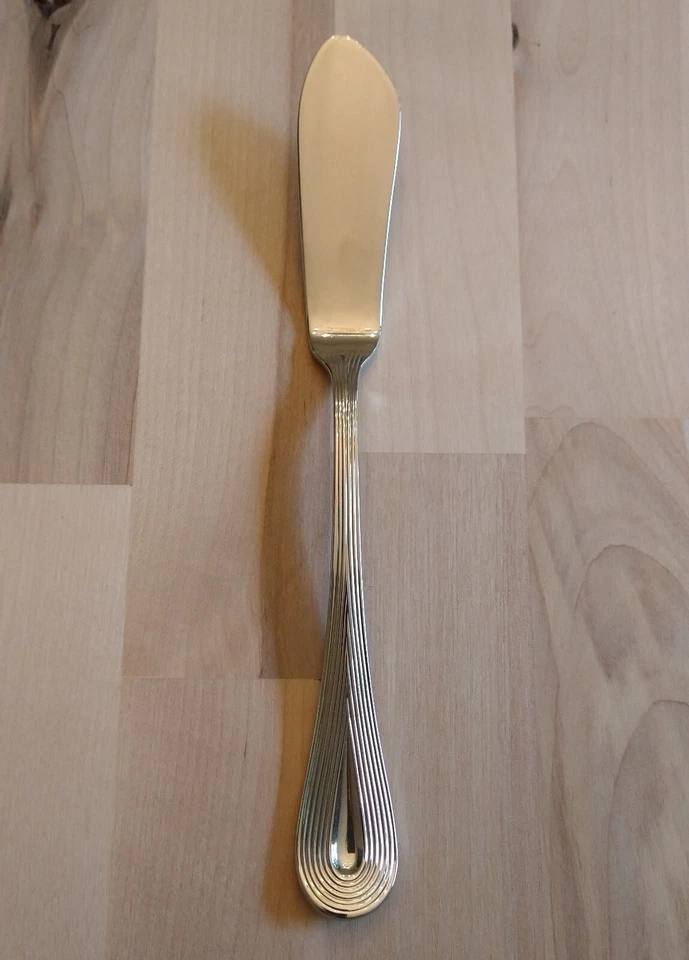 Нож для масла Vera Wang Wedgwood LARIAT NOUVEAU 6 7/8 дюйма столовые приборы из нержавеющей стали - Изображение 2 из 4