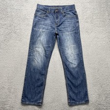 Cody James Core Jeans Mens 33x32 Blue Med Wash Regular Straight Stretch Denim