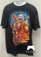Universal Halloween Horror Nights HHN Terrifier Art Clown Cafe Black T-Shirt 2XL