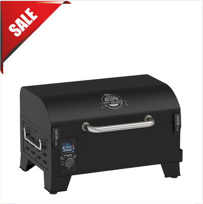 Sale! Pit Boss Table Top Pellet Grill - Matte Black - 11091- 100% Authentic