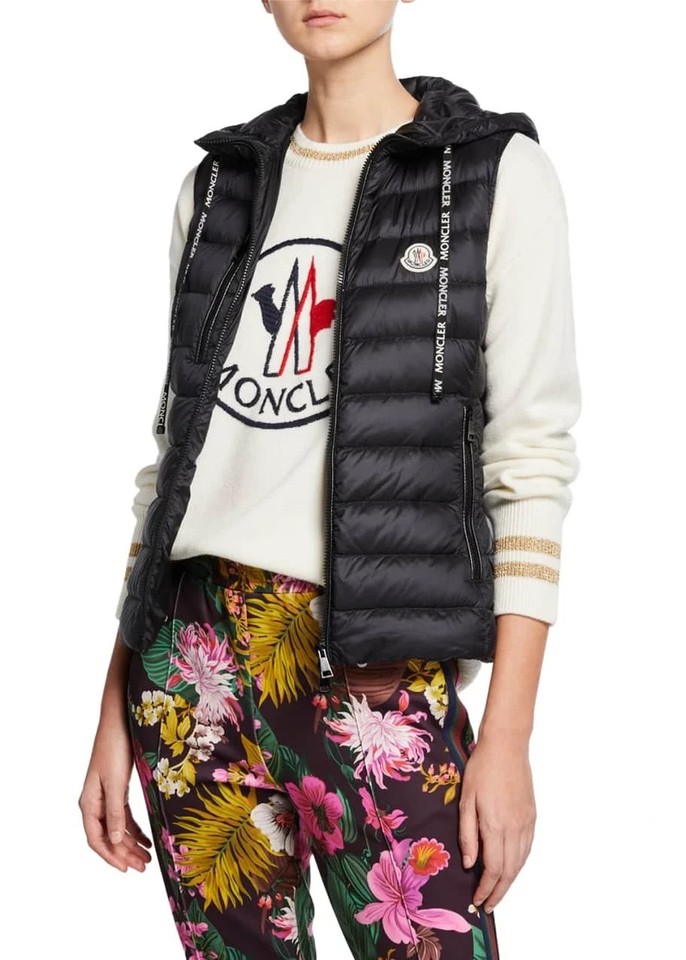 Moncler Black Sucrette Gilet Vest 4