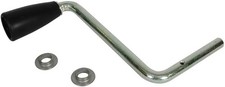 500105 Trailer Jack Accessory, Sidewind Crank Assembly for 170's w/Black Knob