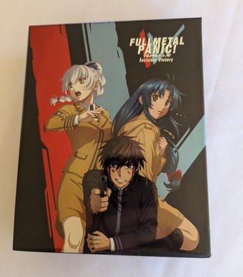 Full Metal Panic! Invisible Victory Anime CD Audio Set & Book ONLY Ltd Ed