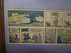 VTG  Jeff MacNelly Framed  Matted SHOE Cartoon Comic Golf — photo 4