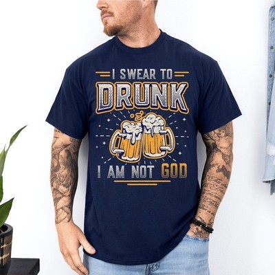 I Swear I m Not Drunk Funny Quote Graphic Unisex T-Shirt