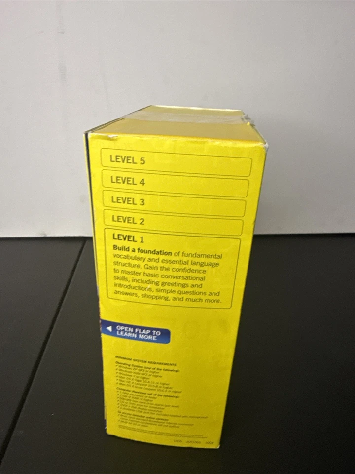 Rosetta Stone German/Deutsch Version PC Level 1 CD's Only No Headphones* Tested - Image 4 of 4