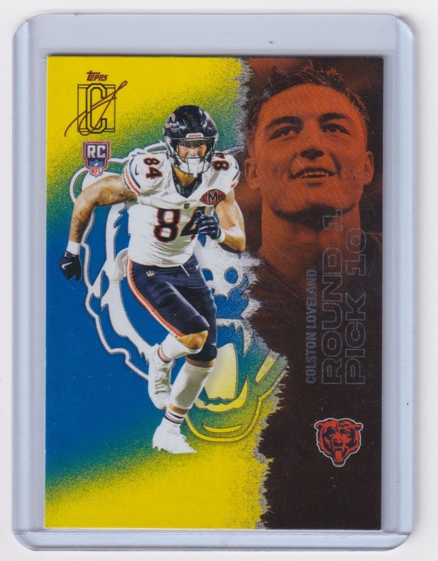 2025 Topps Signature Class Colston Loveland Rookie Chicago Bears #113