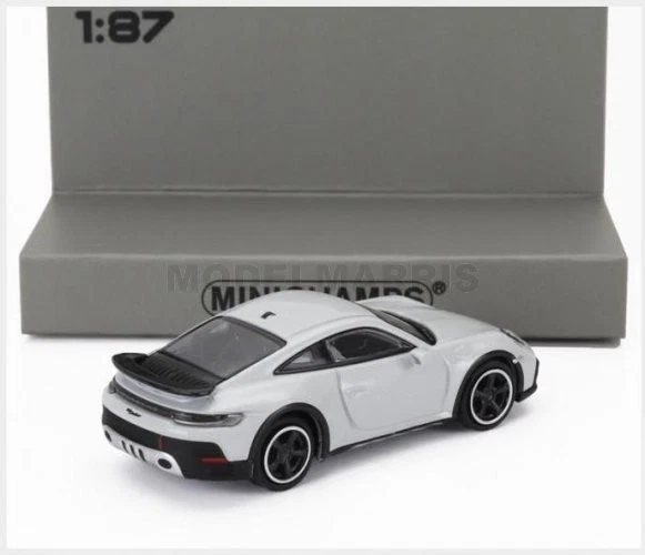 MINICHAMPS 870062074 PORSCHE - 911 992 DAKAR COUPE 2023 - GREY - 1/87 - Immagine 2 di 2