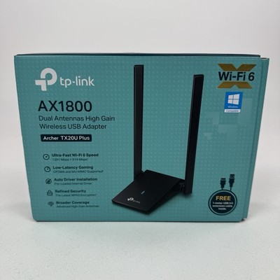 TP-Link | Archer TX20U Plus AX1800 | WiFi 6 USB Adapter for Desktop PC